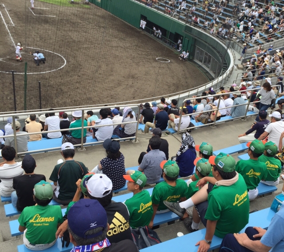 高校野球観戦