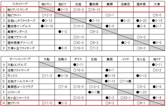 2015スポ少秋季大会予選 状況[2]